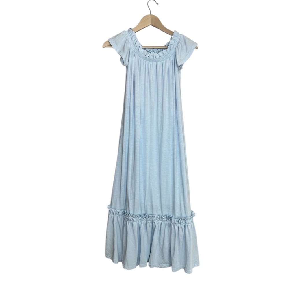 Sundry Sun Kissed Off the Shoulders Ruffle Midi dress - Picture 8 of 13
